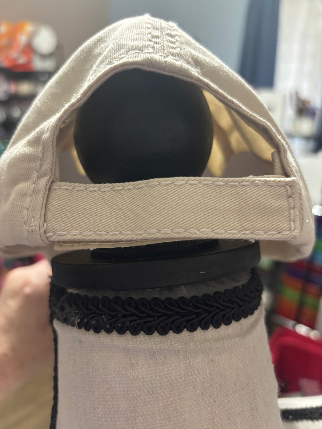 Caffeine and kisses ballcap