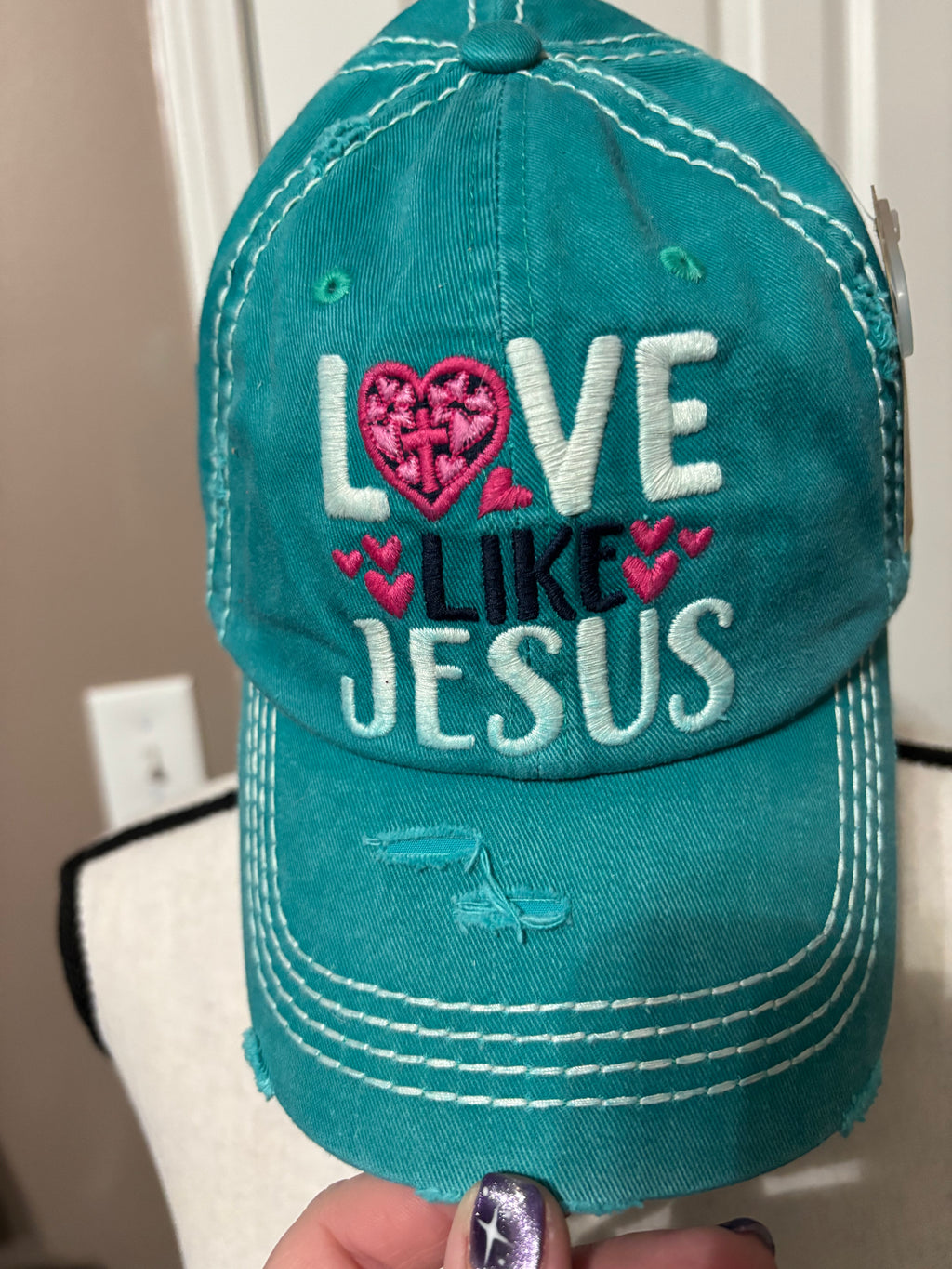 Love like Jesus ballcap