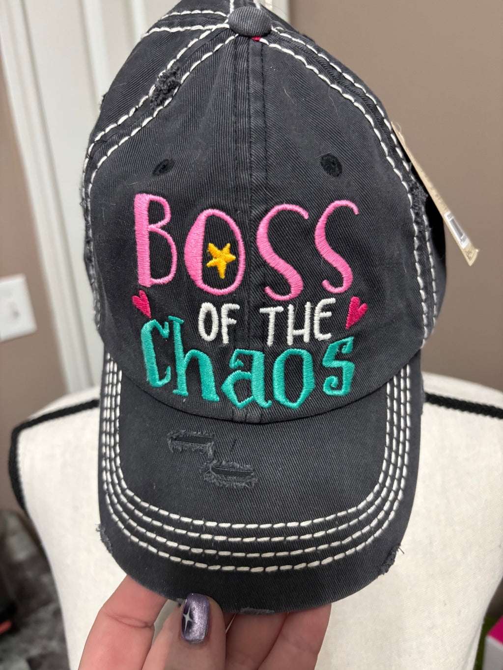 Boss of the chaos ballcap