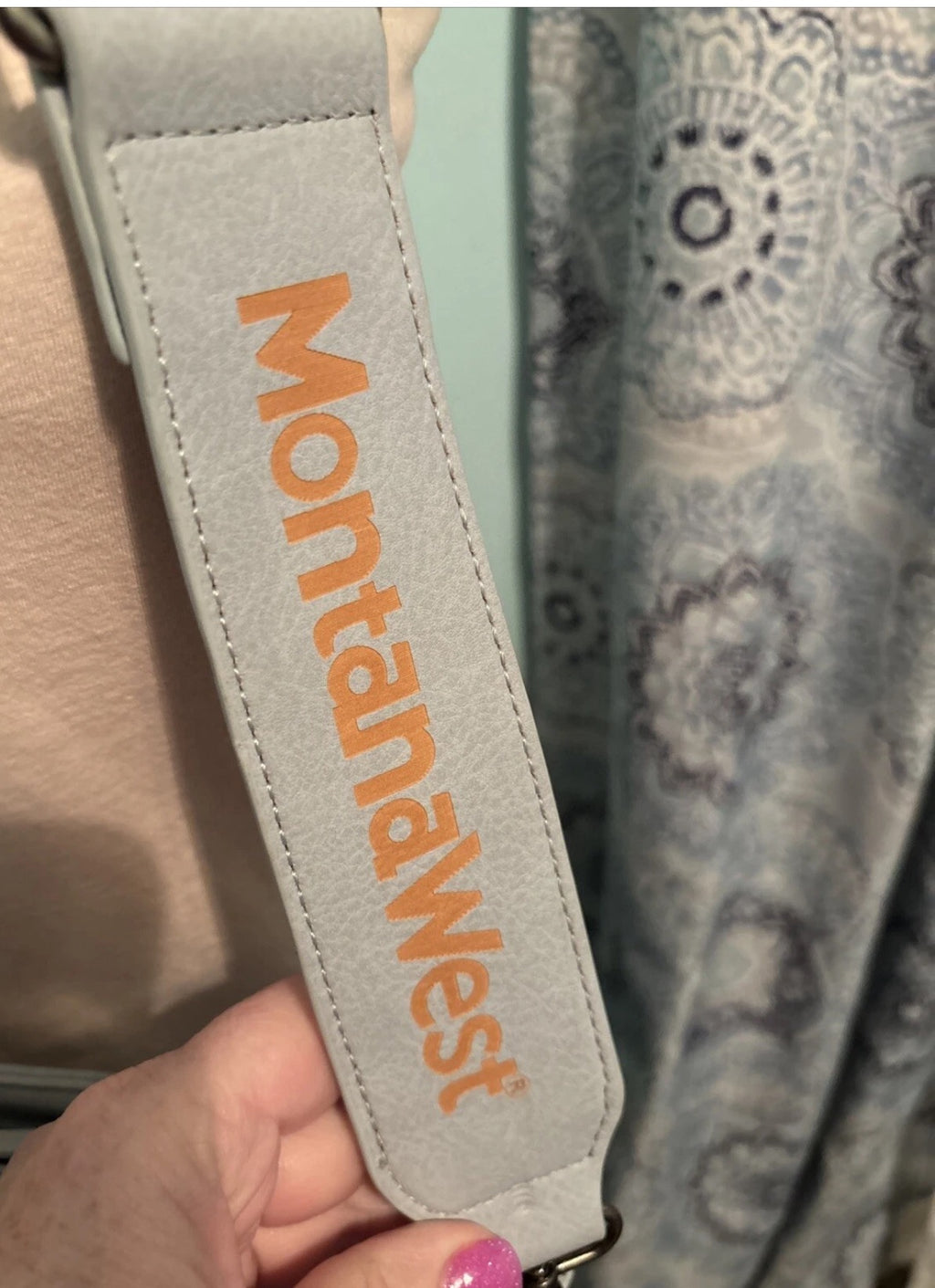 Montana West Pale Blue Crossbody