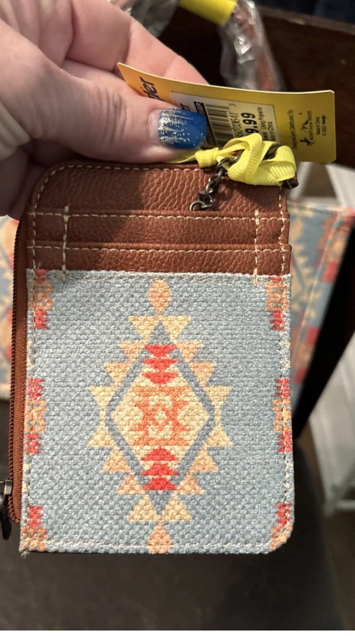 Light blue wrangler handbag